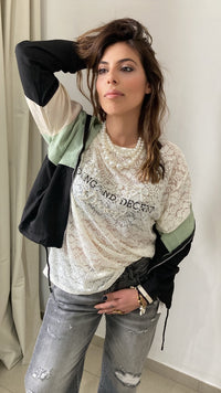 Maglia in pizzo