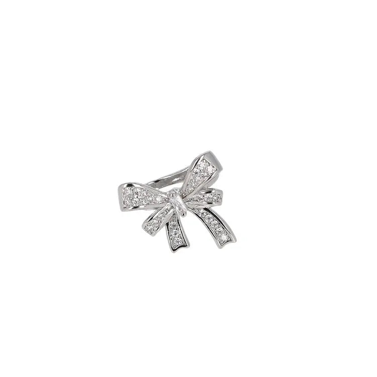 Mono orecchino Cuff in acciaio inossidabili