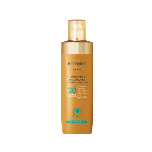 BIOPOINT SOLARI - Latte Spray Corpo Sublimante 20 SPF