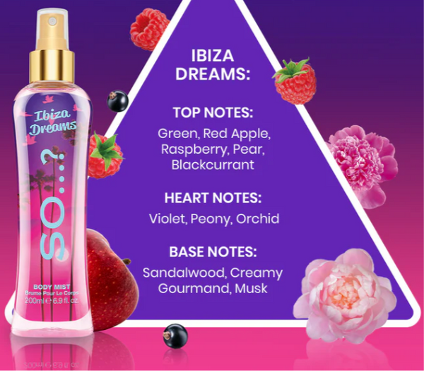 SO...? Escapes IBIZA DREAMS 200ml