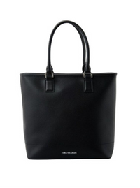Trussardi Donna Borsa A Spalla Shopper New Iris Colore Nero
