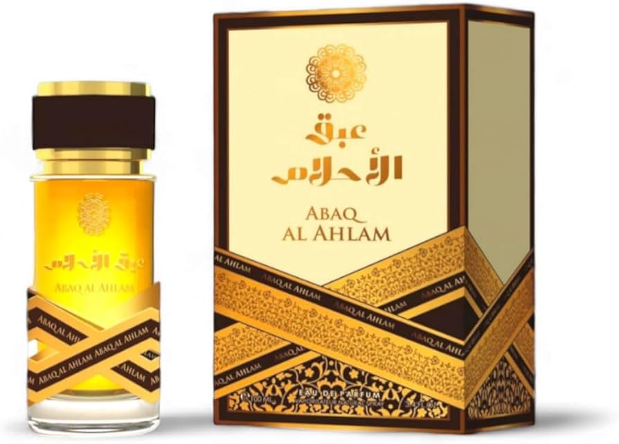 PARFUM - Abaq al Ahlam Eau de Parfum 100 ml - Profumo Orientale Arabo - Note Speziate, Legnose e Floreali per un Eleganza Senza Tempo