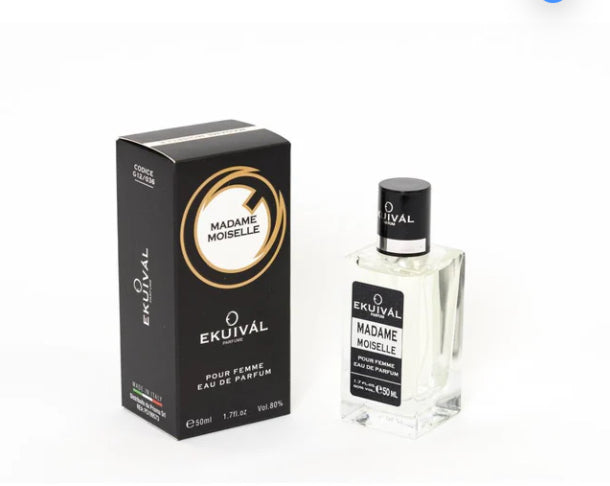 Eau de Parfum femminile 50 ml ekuival coko madame moiselle