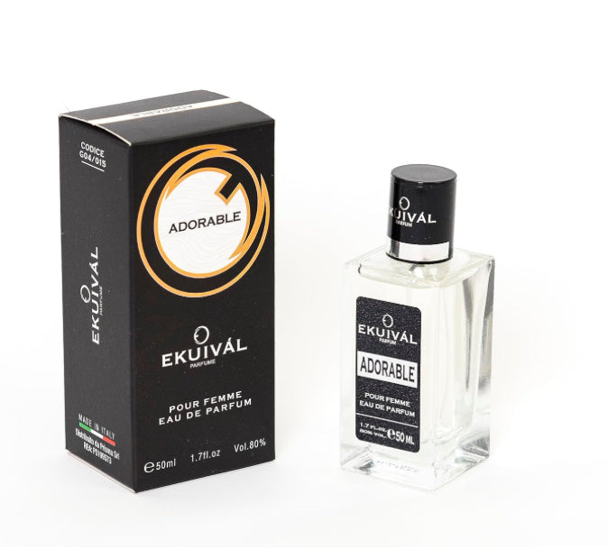 Ekuival Profumo Femminile Eau de Parfum 50 ml ADORABLE