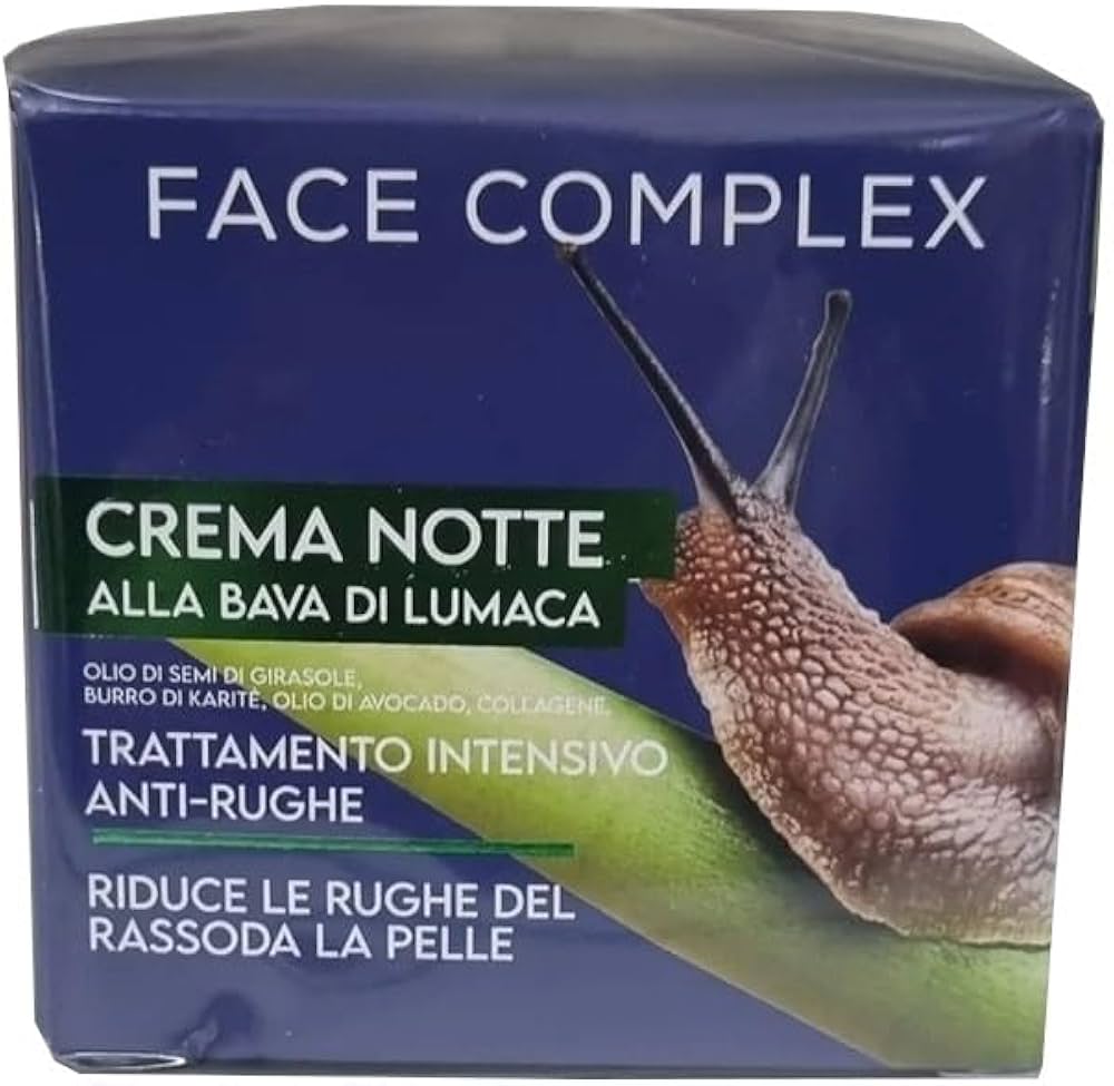 Face ComplexCrema Notte Anti Rughe Bava Di Lumaca 50 ml