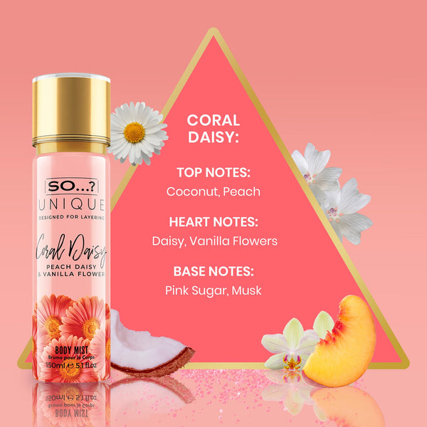 SO...? UNIQUE Coral Daisy 150ml