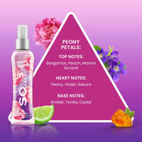 So…? Peony PETALS Body mist 100ml