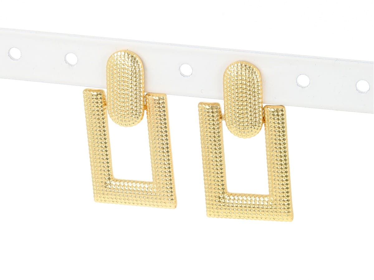 Orecchini Square Gold