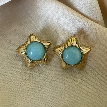 Orecchini Stella Azzurra