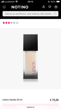 Fondotinta HUDA BEAUTY #Fauxfilter