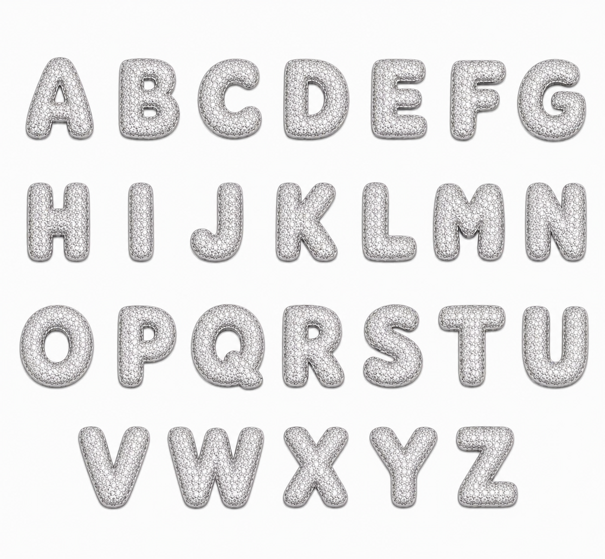 Lettera Forata Silver