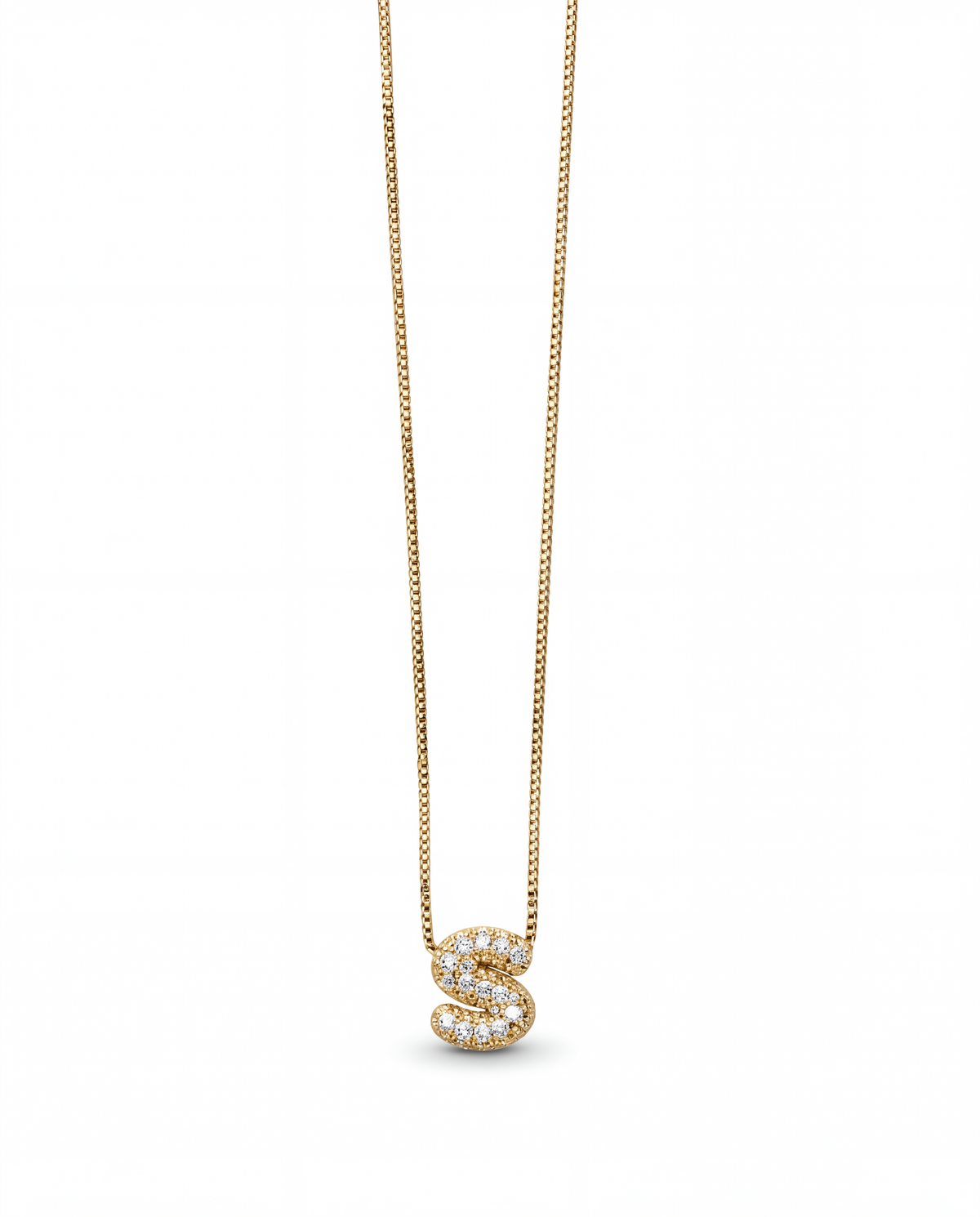 Collana Lettera Gold